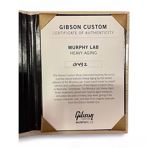 Used 2021 Gibson CUSTOM SHOP 60S LES PAUL WILDWOOD MURPHY LAB DUTCH BURST Solid Body Electric Guitar DUTCH BURST