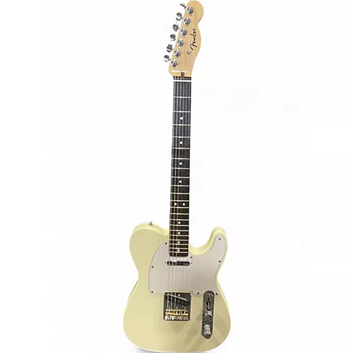 Used Fender Standard Telecaster Olympic White Solid Body Electric Guitar Olympic White