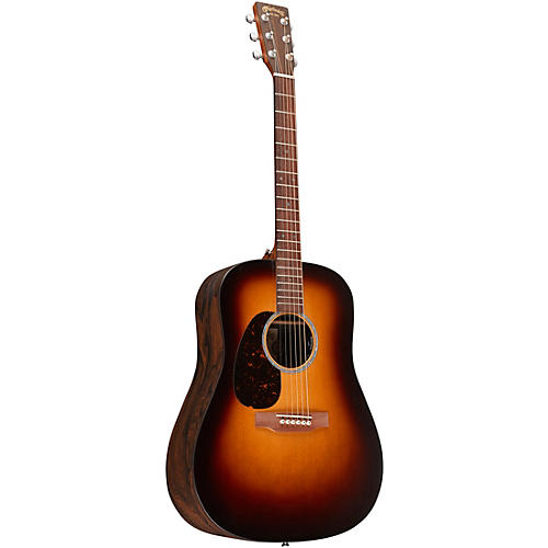 Martin DX2E X Series Ziricote Left-Handed Dreadnought Acoustic-Electric Guitar Burst