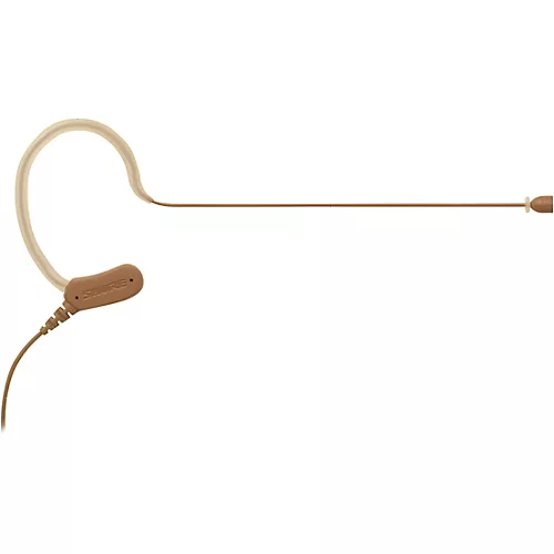 Shure MX153C/O-TQG Omnidirectional Earset Headworn Microphone, Cocoa