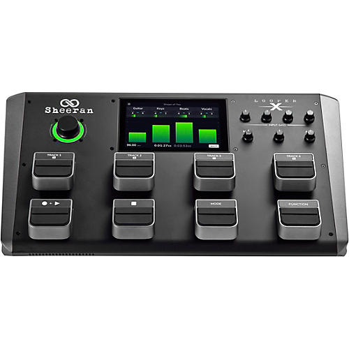 Sheeran Looper Looper X Multi-Track Looper Workstation Black