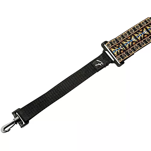 Fender Suede Hootenanny Banjo Strap Brown and Blonde 2 in.