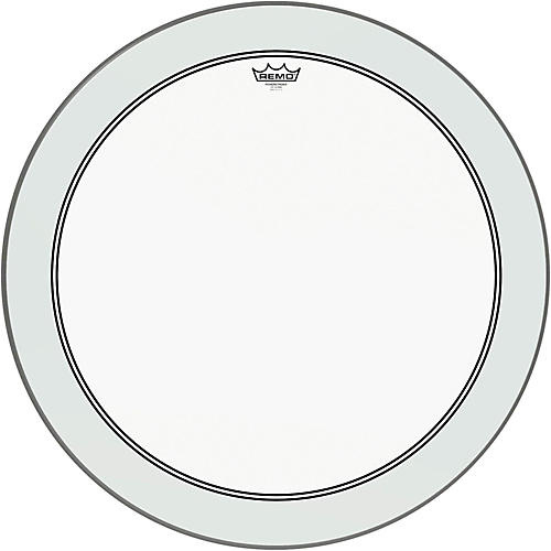 Remo Powerstroke 3 Clear Bass Drum Head With Impact Patch 22 in.