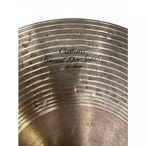 Used Zildjian 10in K CUSTOM SPECIAL DRY SPLASH Cymbal 28