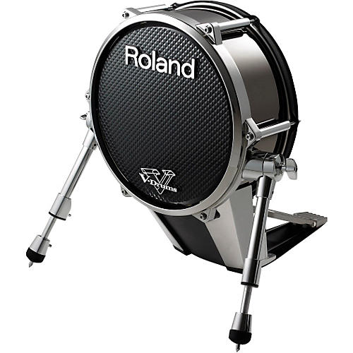 Roland KD-140-BC V-Kick Trigger Pad Black Chrome