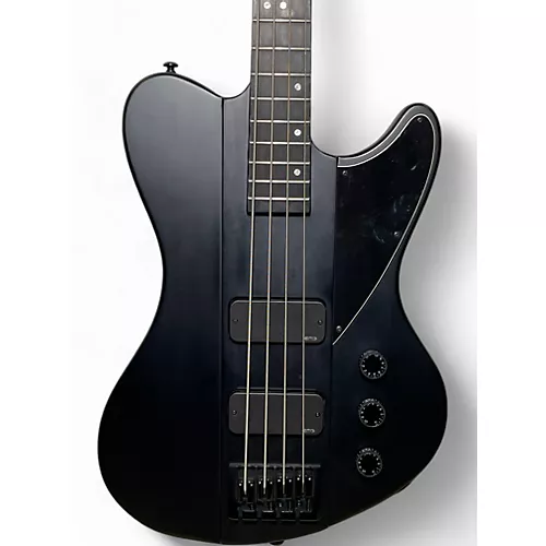Used Schecter Guitar Research ultra bass Black Electric Bass Guitar Black