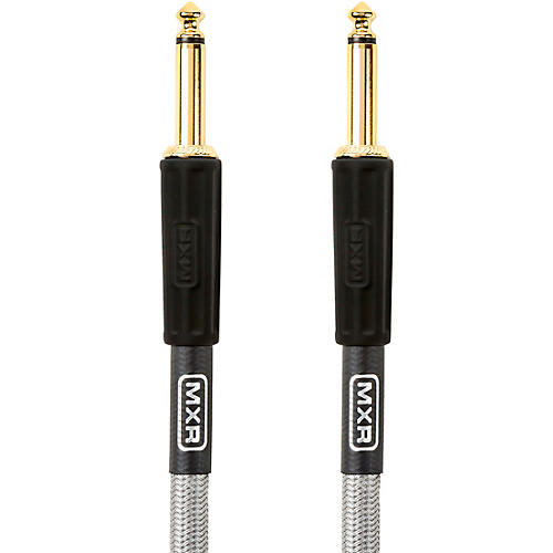MXR Pro Series Straight to Straight Woven Instrument Cable 18 ft. Black