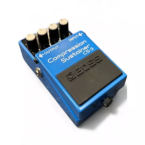 Used BOSS CS3 Compressor Sustainer Effect Pedal