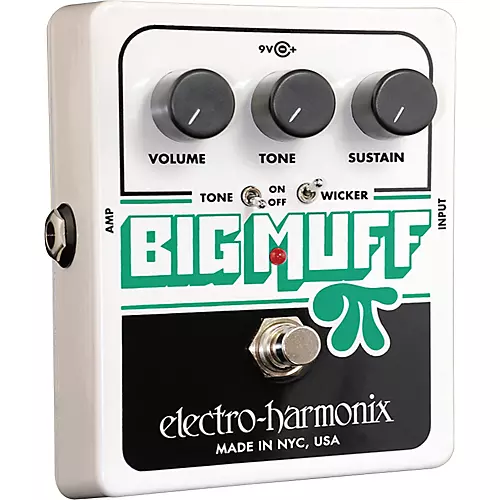 Electro-Harmonix XO Big Muff Pi With Tone Wicker Distortion Guitar Effects Pedal