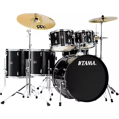 TAMA Imperialstar 6-Piece Complete Drum Set With MEINL HCS Cymbals and 22