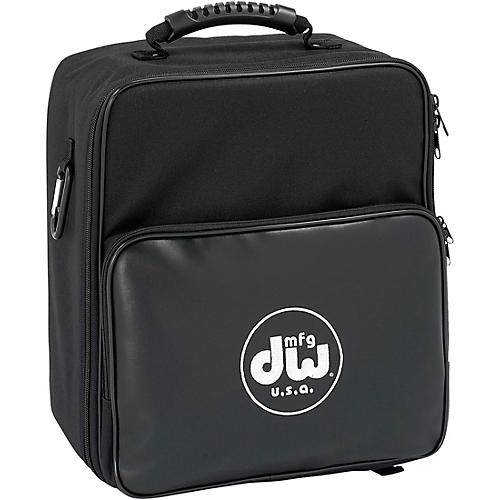 DW Colorboard Machined Chain Drive Double Bass Drum Pedal With Gun Metal Footboard