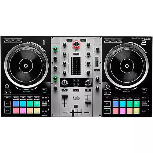 Hercules DJ Control Inpulse 500, Limited-Edition Silver