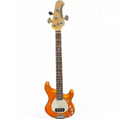 Used Ernie Ball Music Man Sterling 4 String Burnt Orange Electric Bass Guitar Burnt Orange