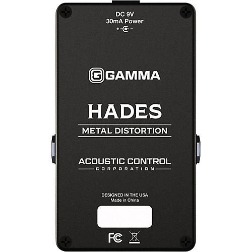 GAMMA Hades Metal Distortion Effects Pedal