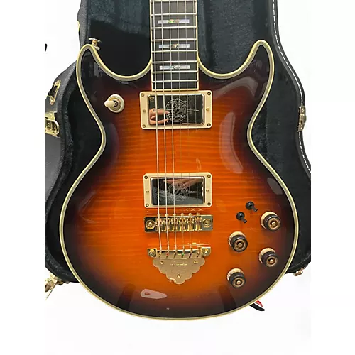 Used 2016 Ibanez AR2619 Prestige Artist Series antique violin burst Solid Body Electric Guitar antique violin burst