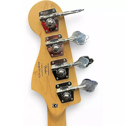 Used Squier Affinity Precision Bass Black Electric Bass Guitar Black