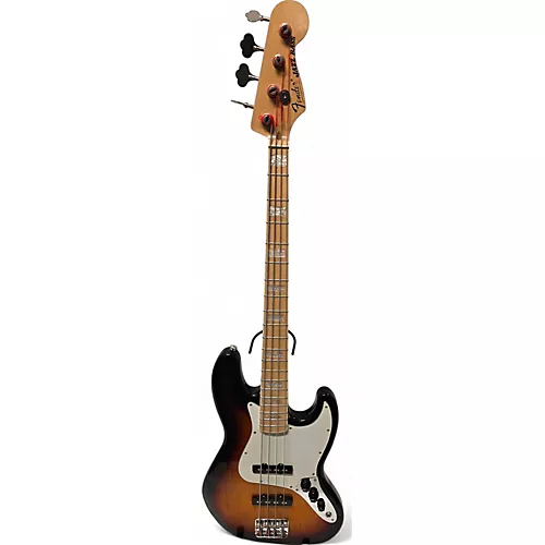 Used Fender American Standard Jazz Bass 3 Color Sunburst Electric Bass Guitar 3 Color Sunburst