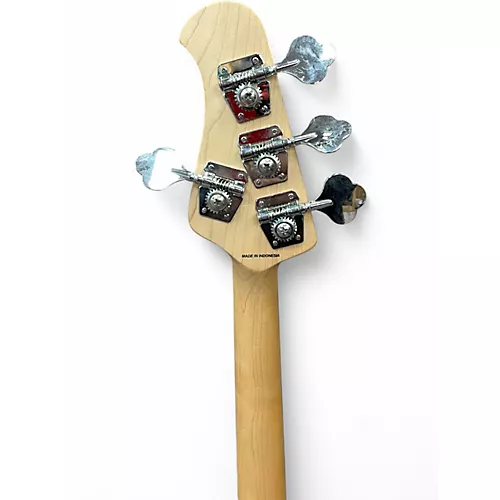 Used Sterling by Music Man Sub 4 Trans Black Electric Bass Guitar Trans Black