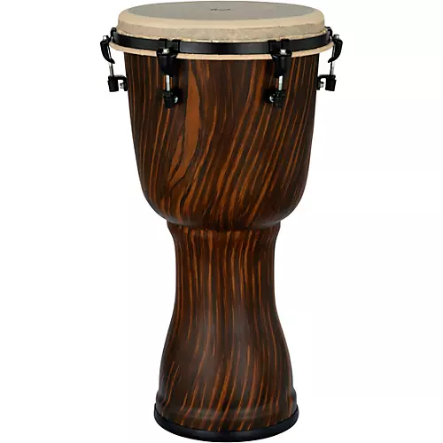Pearl Top Tuned Djembe With Seamless Synthetic Shell 12 in. Artisan Straight Grain Limba