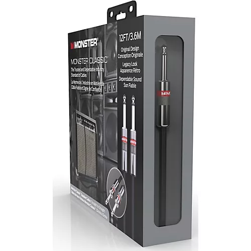 Monster Cable Prolink Monster Classic Speaker Cable 12 ft. Black
