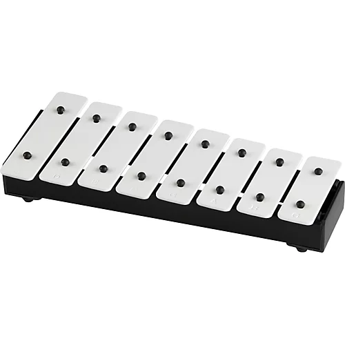 Trophy Diatonic Bell Set 8 Note Diatonic White Bars, C-C, Tr9021