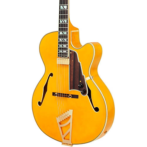 D'Angelico Excel 16 Hollowbody Electric Guitar w/ Seymour Duncan Johnny Smith Mini Humbucker Amber