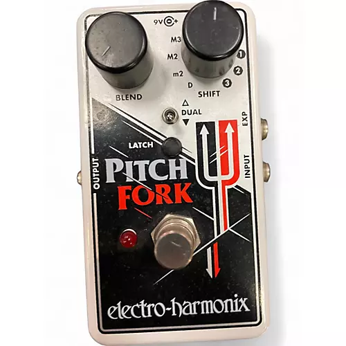 Used Electro-Harmonix Pitch Fork Polyphonic Pitch Shifting Effect Pedal