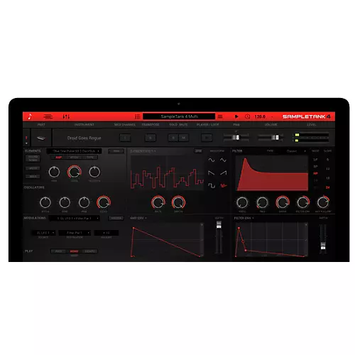 IK Multimedia SampleTank 4 MAX v2 Virtual Instrument Plug-in (Crossgrade)