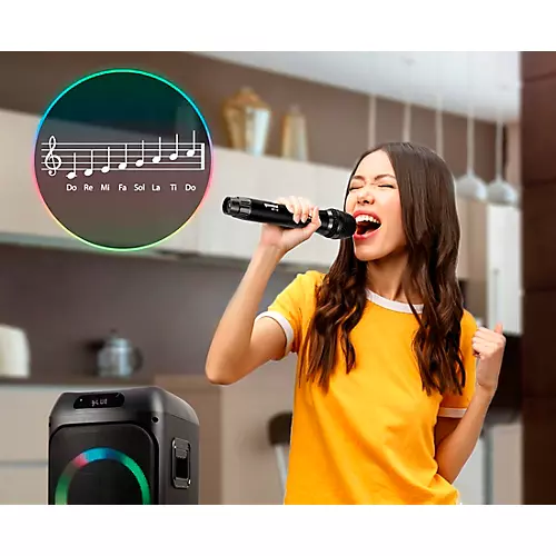 Gemini GHK-2800 Bluetooth Speaker System With LED Party Lighting