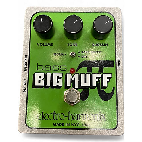 Used Electro-Harmonix Big Muff Bass Distortion Bass Effect Pedal