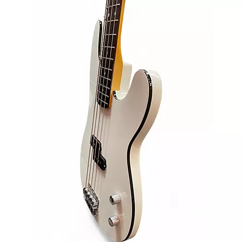 Used 2023 Fender AERODYNE SPECIAL PRECISION BASS WHITE Electric Bass Guitar WHITE