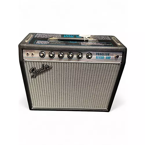 Used Fender 1968 Custom Princeton Reverb 12W 1x10 Tube Guitar Combo Amp