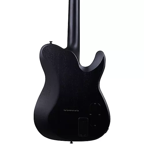 Schecter Guitar Research PT Black Ops Left Handed Electric Guitar Satin Black Open Pore