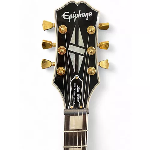 Used Epiphone MKH Origins Custom Black and Gold Electric Guitar Black and Gold
