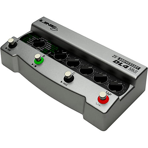 Line 6 DL4 MkII Silver Limited-Edition 25th Anniversary Delay Guitar Effects Pedal