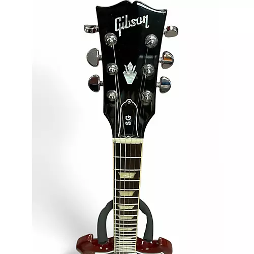 Used Gibson SG Red Solid Body Electric Guitar Red