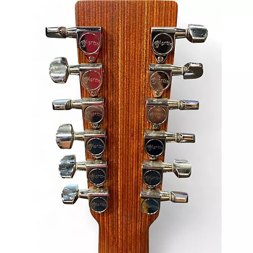 Used Martin x series 12 Natural 12 String Acoustic Electric Guitar Natural