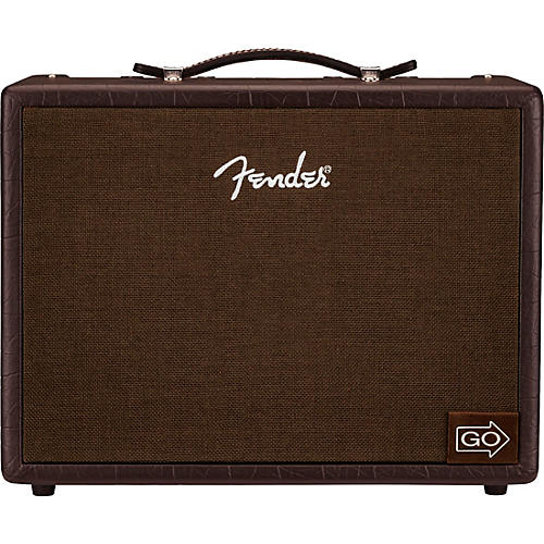 Fender Acoustic Jr GO 100W 1x8 Acoustic Guitar Combo Amplifier Dark Brown Vinyl