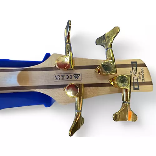 Used 2024 Ibanez SR300EDX Black Ice Frozen Matte Electric Bass Guitar Black Ice Frozen Matte