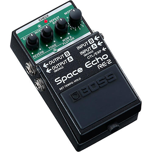 BOSS RE-2 Space Echo Effects Pedal Black