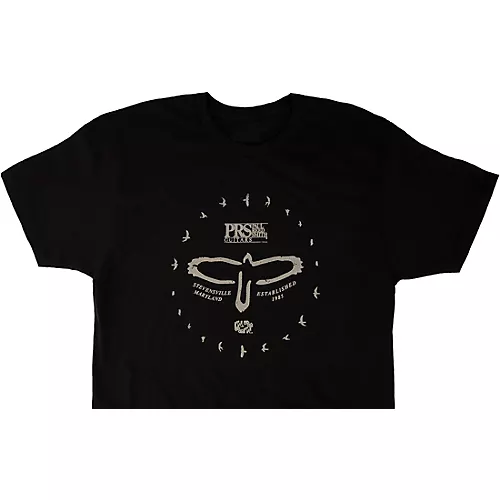 PRS Circle of Birds Tee Medium Black