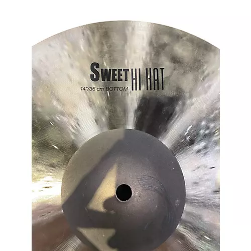 Used Zildjian 14in K Sweet Hi-Hat Bottom Cymbal 33