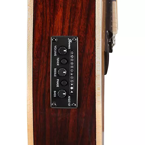 Ibanez GA Series GA34STCE Thinline Solid Top Classical Acoustic-Electric Guitar Natural