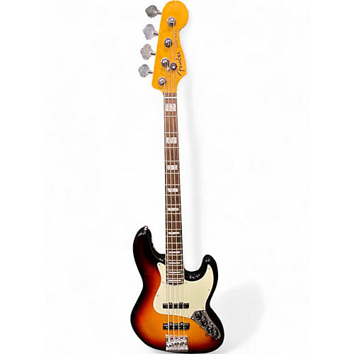 Used Fender American Ultra Jazz Bass 2 Color Sunburst Electric Bass Guitar 2 Color Sunburst