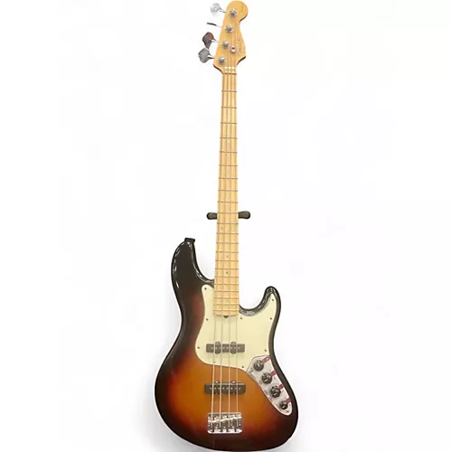 Used Fender American Deluxe Jazz Bass 2 Tone Sunburst Electric Bass Guitar 2 Tone Sunburst
