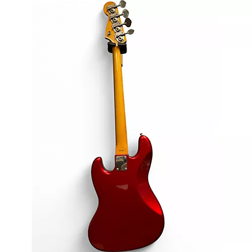 Vintage 1988 Fender 62 MIJ Jazz Bass Candy Apple Red Electric Bass Guitar Candy Apple Red