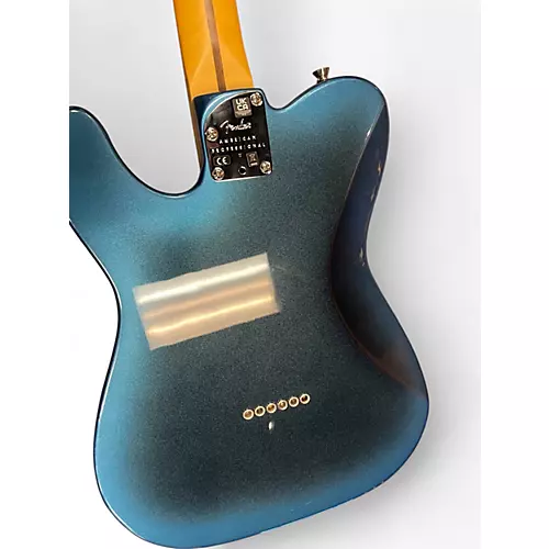 Used Fender American Professional II Telecaster Midnight Blue Solid Body Electric Guitar Midnight Blue