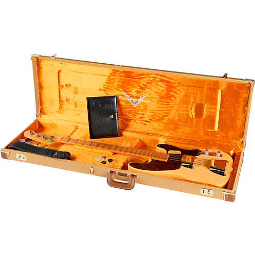 Fender Custom Shop Limited-Edition 1951 Precision Bass Journeyman Relic Bass Guitar Nocaster Blonde