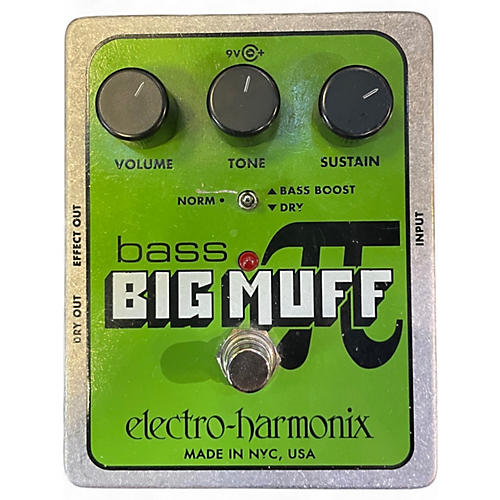 Used Electro-Harmonix Big Muff Bass Distortion Bass Effect Pedal