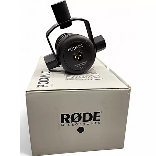 Used RODE PODMIC Dynamic Microphone
